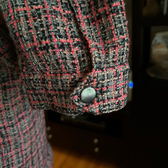 ‘Kut from the Kloth’ Pink Tweed Jacket - Picture 5 of 12